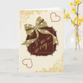 Ich bin so traurig… Karte (Gelbe Blume)