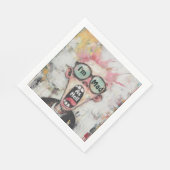 Ich bin so traurig wie Hell Paper Napkin Serviette (Ecke)
