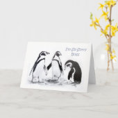 Ich bin so traurige Chef-Karte Karte (Gelbe Blume)