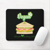 Ich bin so Veganer Tag 2022 Sticker1 Mousepad (Mit Mouse)