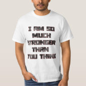 Ich bin so viel mehr wert T - Shirt (Vorderseite)