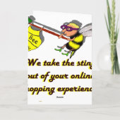 Ich bin so wütend Belated Birthday Wish Karte (Rückseite)