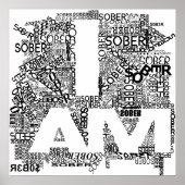 ICH BIN SOBER POSTER (Vorne)