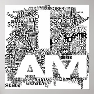 ICH BIN SOBER POSTER