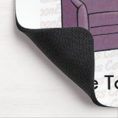 Ich bin Sofa-König… wir Todd es!!! Mousepad (Ecke)