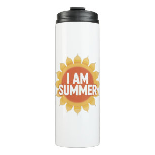 Ich bin Sommer Thermosbecher