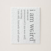 Ich bin sonderbar puzzle (Vertikal)