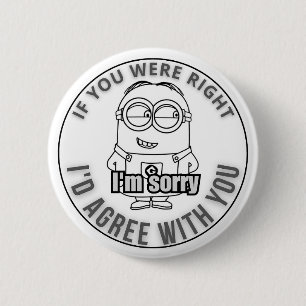 Ich bin soory button