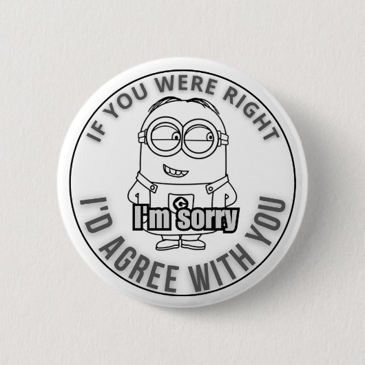 Ich bin soory button (Vorderseite)