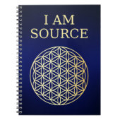 Ich bin Source Blume Life Journal Notizblock (Vorderseite)