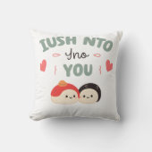 Ich bin Soy in dich 🍣 | Niedlich Kawaii Sushi Lie Kissen (Vorderseite)