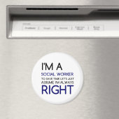 ICH BIN SOZIALARBEITER MAGNET (In Situ (Geschirrspüler))