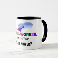 Ich bin Sozialarbeiter. Was ist dein Super-Power?