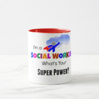 Ich bin Sozialarbeiter. Was ist dein Super-Power?