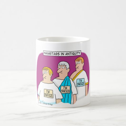 Ich bin Spartacus Kaffeetasse (Mittel)