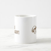 Ich bin SPASS-TYP Ständerpilze Kaffeetasse (Mittel)
