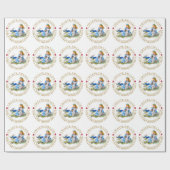 Ich bin spät, ich bin spät, für wichtiges Datum A Geschenkpapier (Flach)