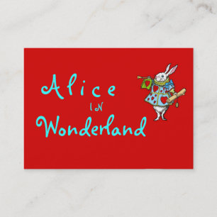 Ich bin spät! ~ Visitenkarten Visitenkarte