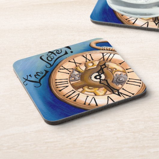 Ich bin später Untersetzer-Alice im Getränkeuntersetzer (Linke Seite)