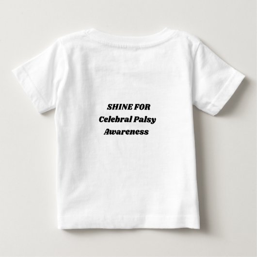 🌟 ich bin Special - Zerebral Palsy Bewusstsein De Baby T-shirt (Rückseite)