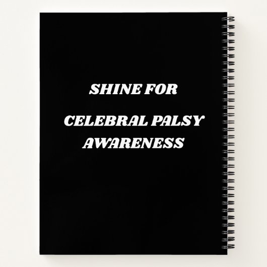 🌟 ich bin Special - Zerebral Palsy Bewusstsein De Notizblock (Rückseite)