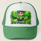 🌟 ich bin Special - Zerebral Palsy Bewusstsein De Truckerkappe (Vorderseite)