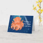 Ich bin Squishy Karte (Gelbe Blume)