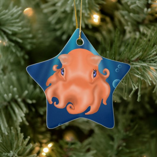 Ich bin Squishy Keramik Ornament (Baum)