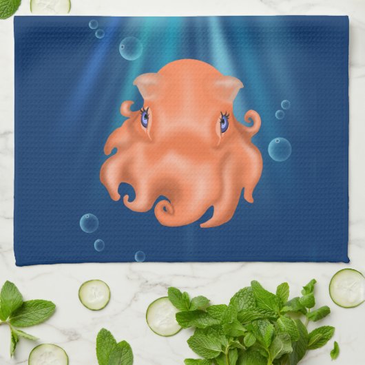 Ich bin Squishy Küchentuch (Gefaltet)