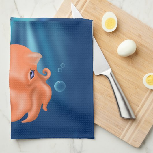 Ich bin Squishy Küchentuch (Viertel Falte)