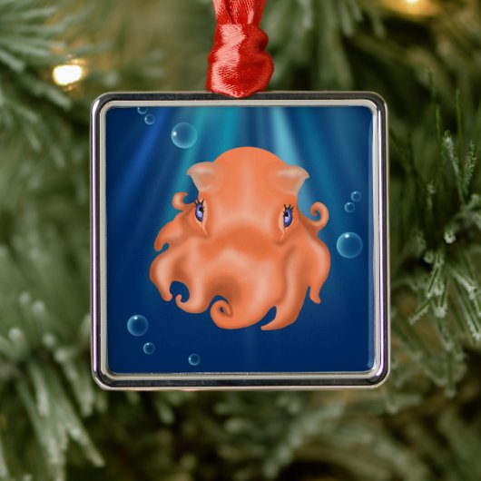 Ich bin Squishy Ornament Aus Metall (Baum)