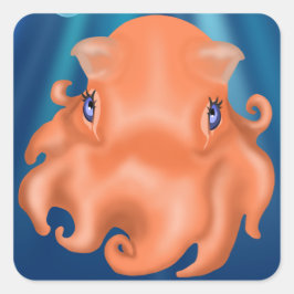 Ich bin Squishy Quadratischer Aufkleber