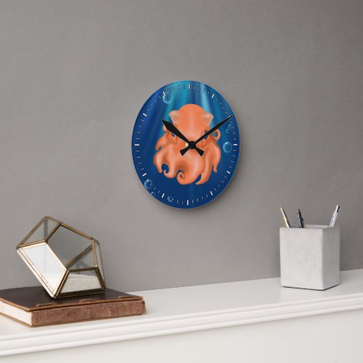 Ich bin Squishy Runde Wanduhr (Büro)