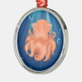 Ich bin Squishy Silbernes Ornament (Links)