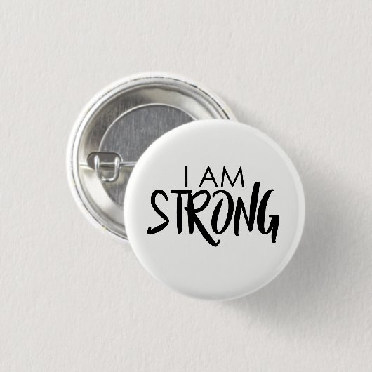 Ich bin stark 2 button (Vorne & Hinten)