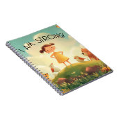 Ich bin stark - Ermächtigung der Mädchen Notizblock (Rechte Seite)