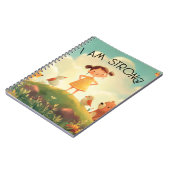 Ich bin stark - Ermächtigung der Mädchen Notizblock (Linke Seite)