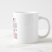 Ich bin stark, ich bin ein Überlebender Jumbo-Tasse (Rechts)