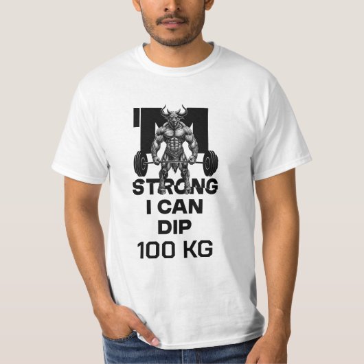 Ich bin stark - ich kann tauchen T-Shirt (Vorderseite)