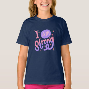 Ich Bin Stark Inspirierendes Motivations-T-Shirt T-Shirt