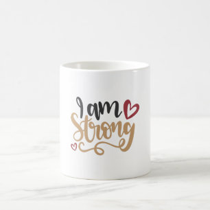 Ich bin stark kaffeetasse