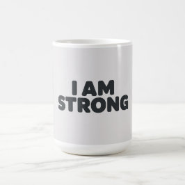 Ich bin stark kaffeetasse