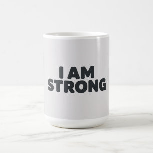 Ich bin stark kaffeetasse