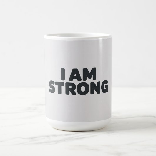 Ich bin stark kaffeetasse (Mittel)