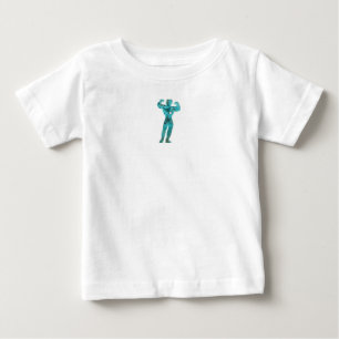 Ich bin stark wie du! baby t-shirt