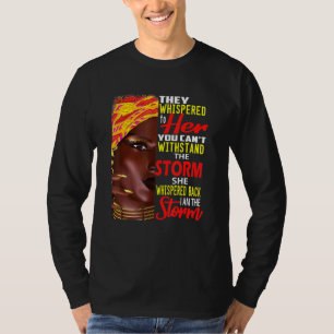 Ich bin starke afrikanische Frauen, ich bin der St T-Shirt