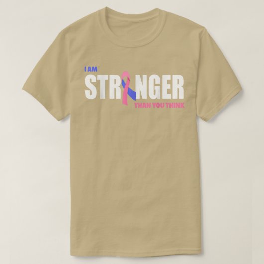 Ich bin stärker als der Säugling der Schwangerscha T-Shirt (Design vorne)