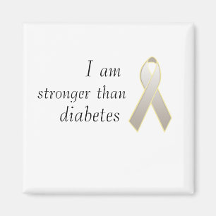 Ich bin stärker als Diabetes-Magnet Magnet