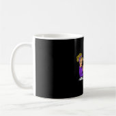 Ich bin stärker als Epilepsie Warrior Epilepsy Awa Kaffeetasse (Links)