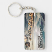 "Ich bin stärker" Motivation Affirmation Schlüsselanhänger (Vorderseite)